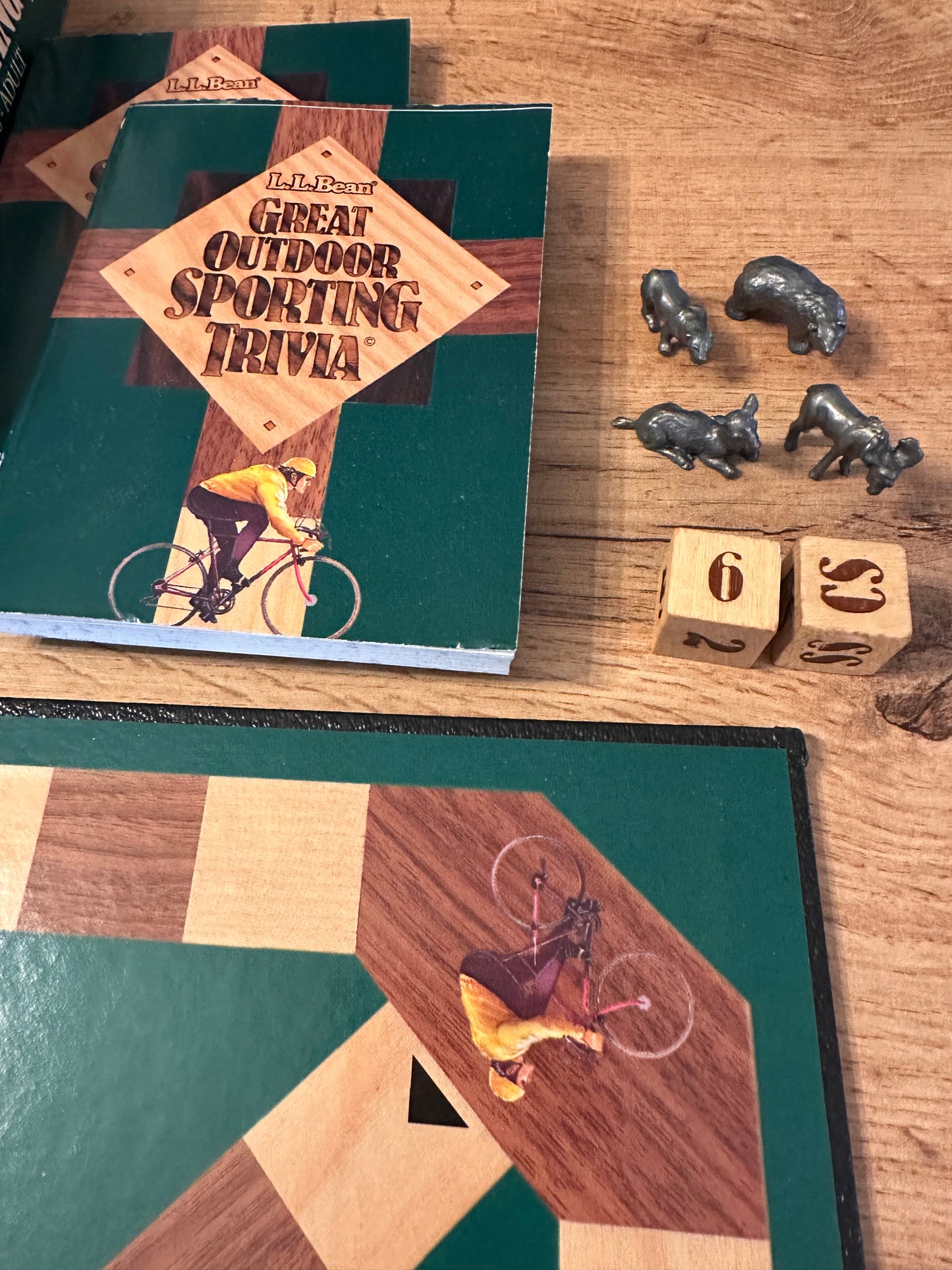 Vintage 1989 L.L. Bean Great Outdoor Sporting Trivia Board Game