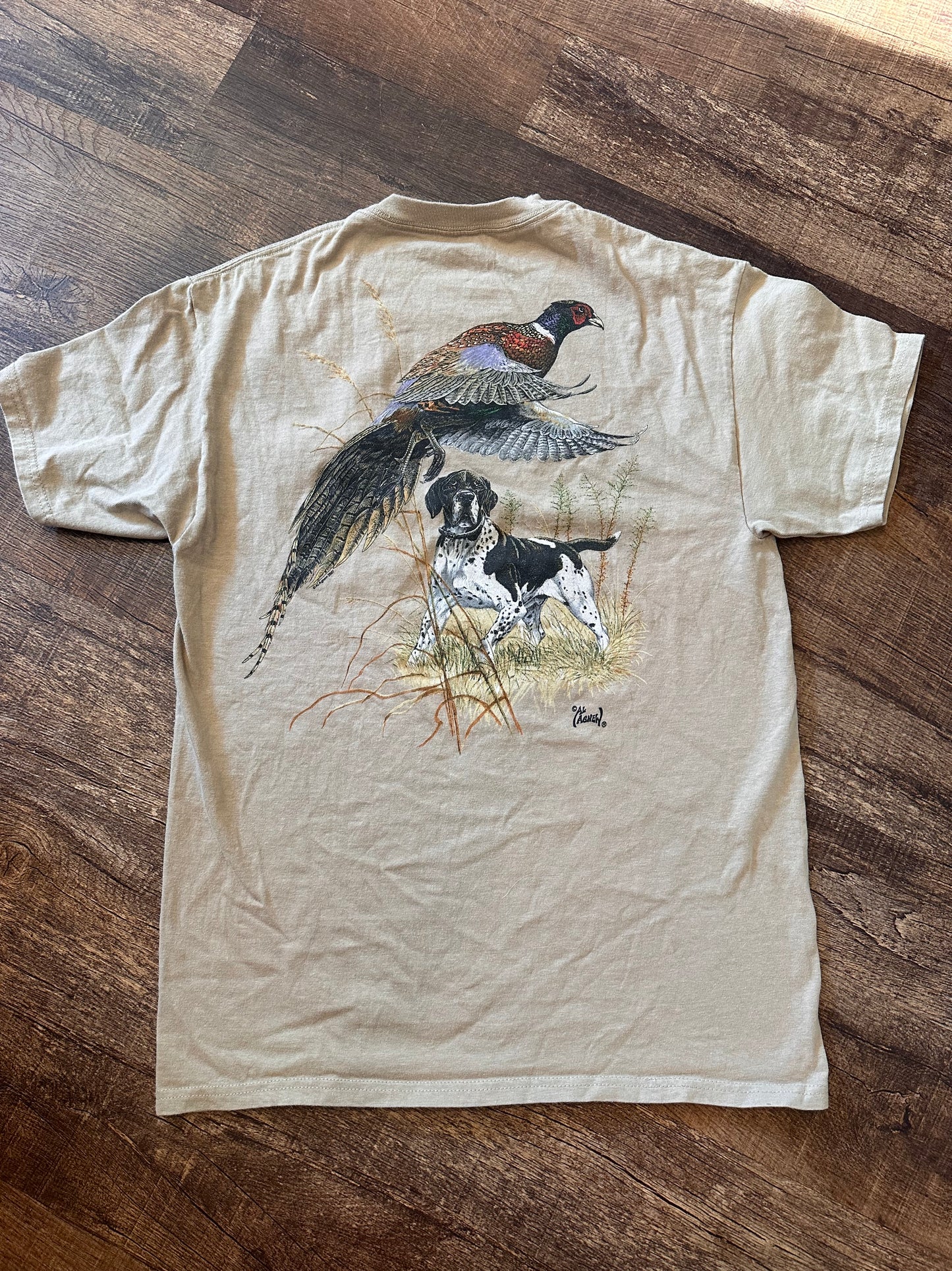 Al Agnew Tshirt 2007 (M) Bird Dog and Pheasant