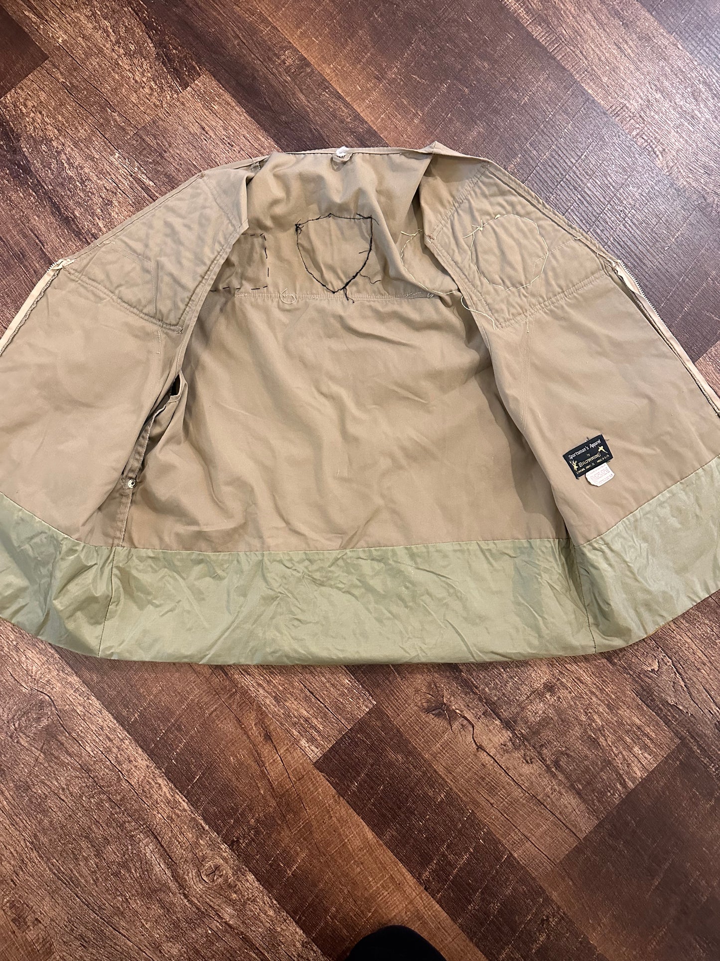 Vintage Browning Hunting Patch Vest (L?)