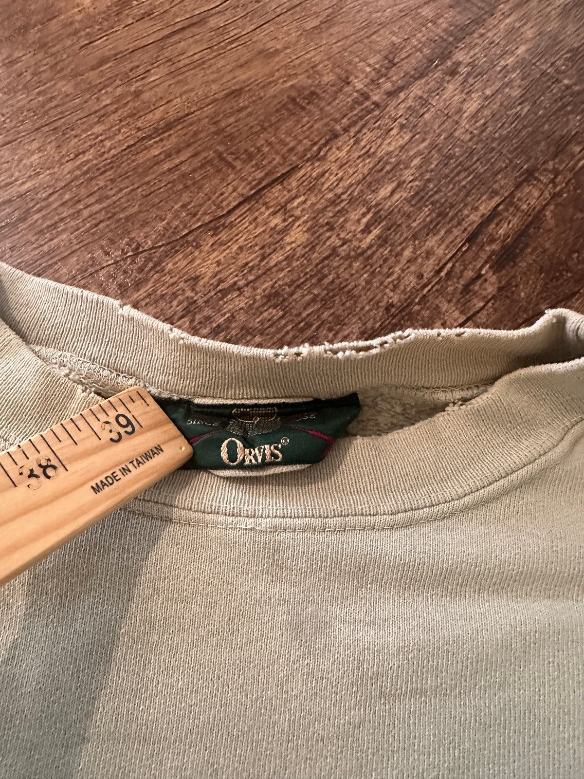 Vintage Orvis Crewneck (XL) Light Distressed English Setter