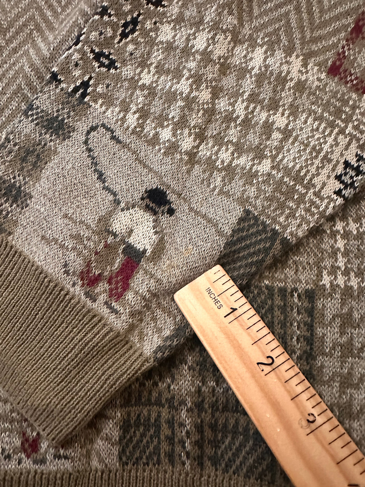 Vintage Orvis Fly Fisherman Motif Sweater (L)