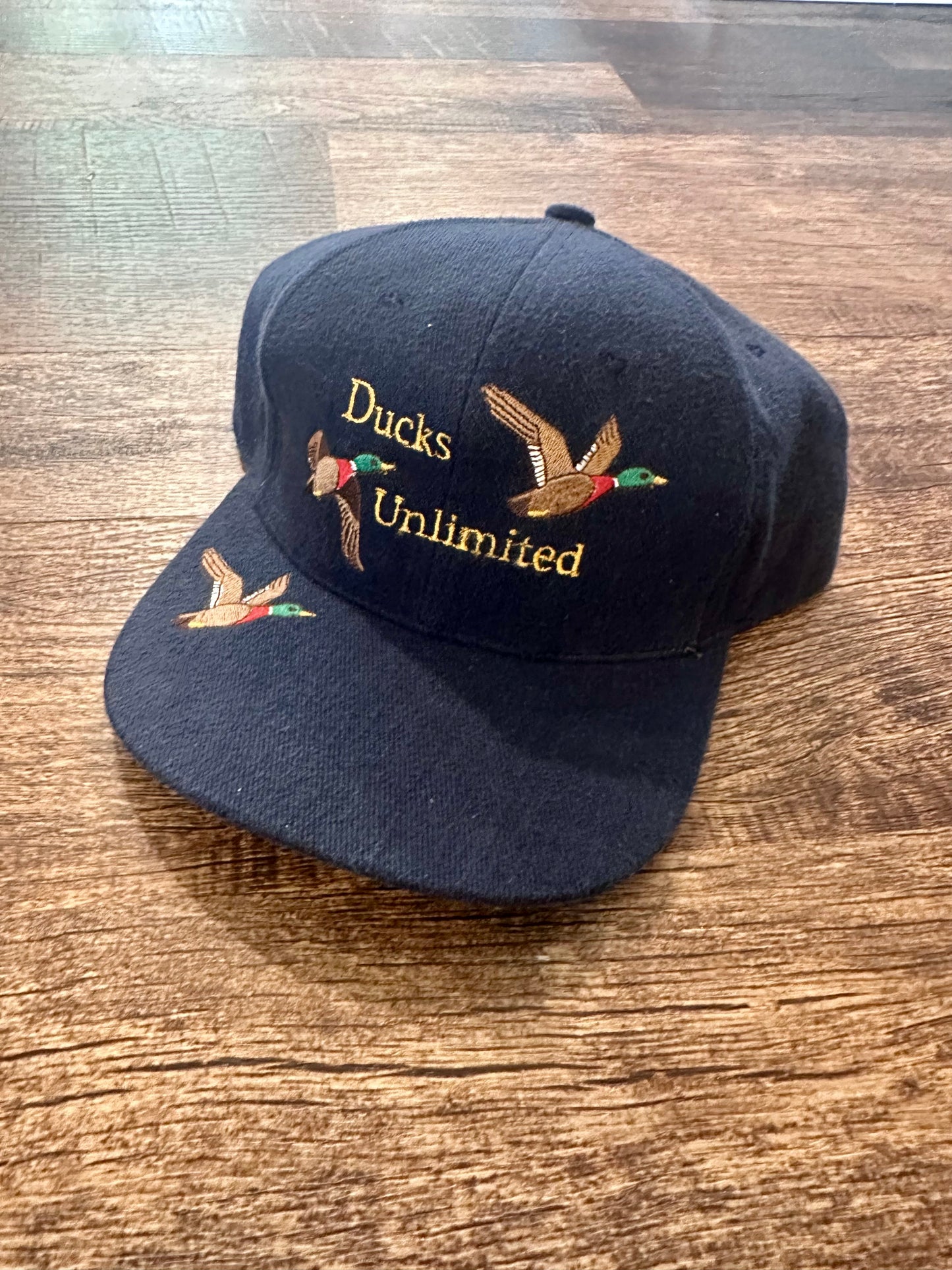VTG Cotton Ducks Unlimited SnapBack - Blue