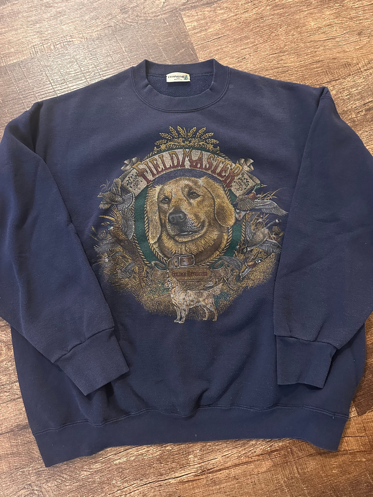 Vintage FieldMaster Crewneck (XXL) Golden