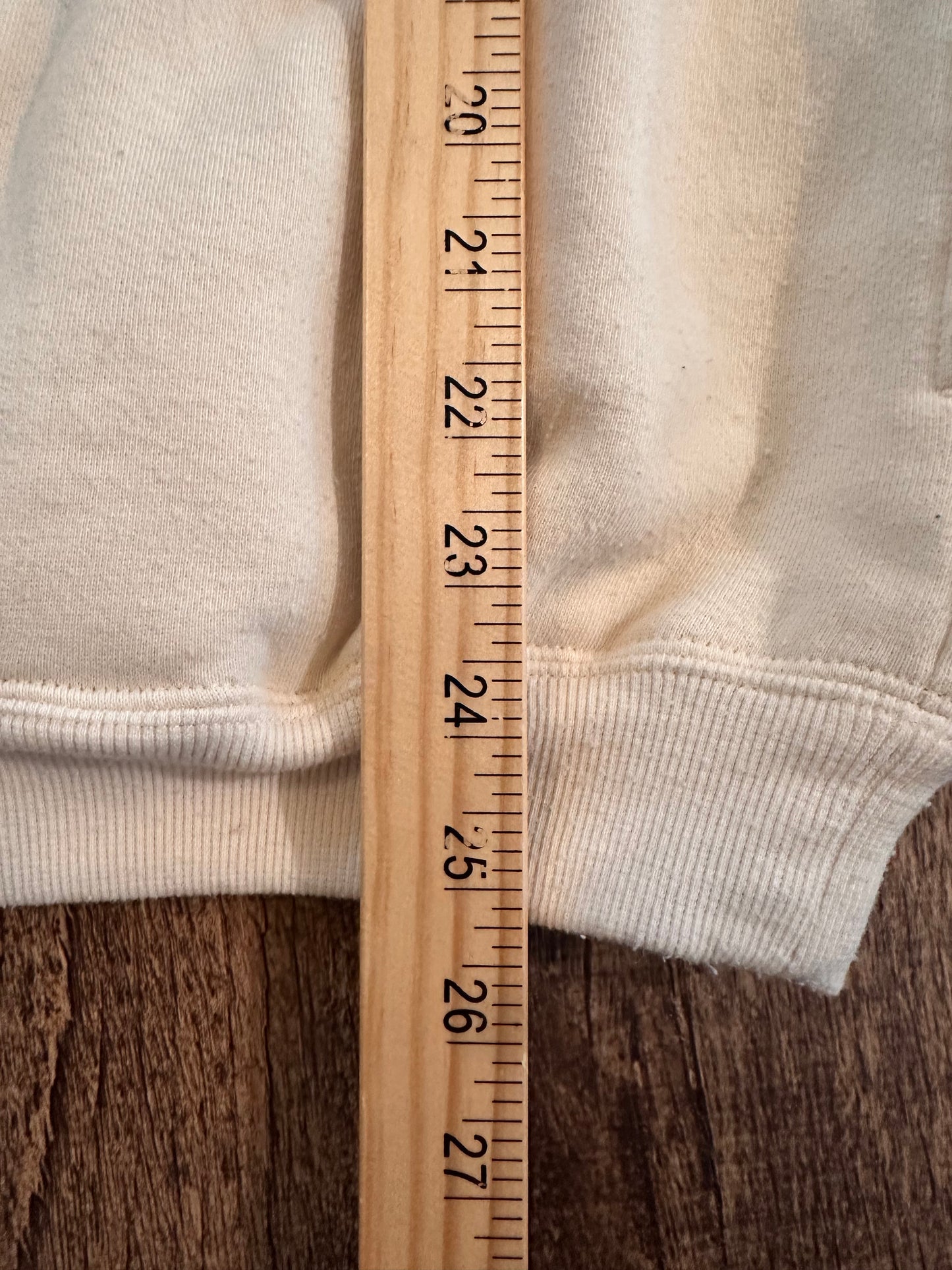 Orvis 1/4 Zip (L) Embroidered Duck - Cream