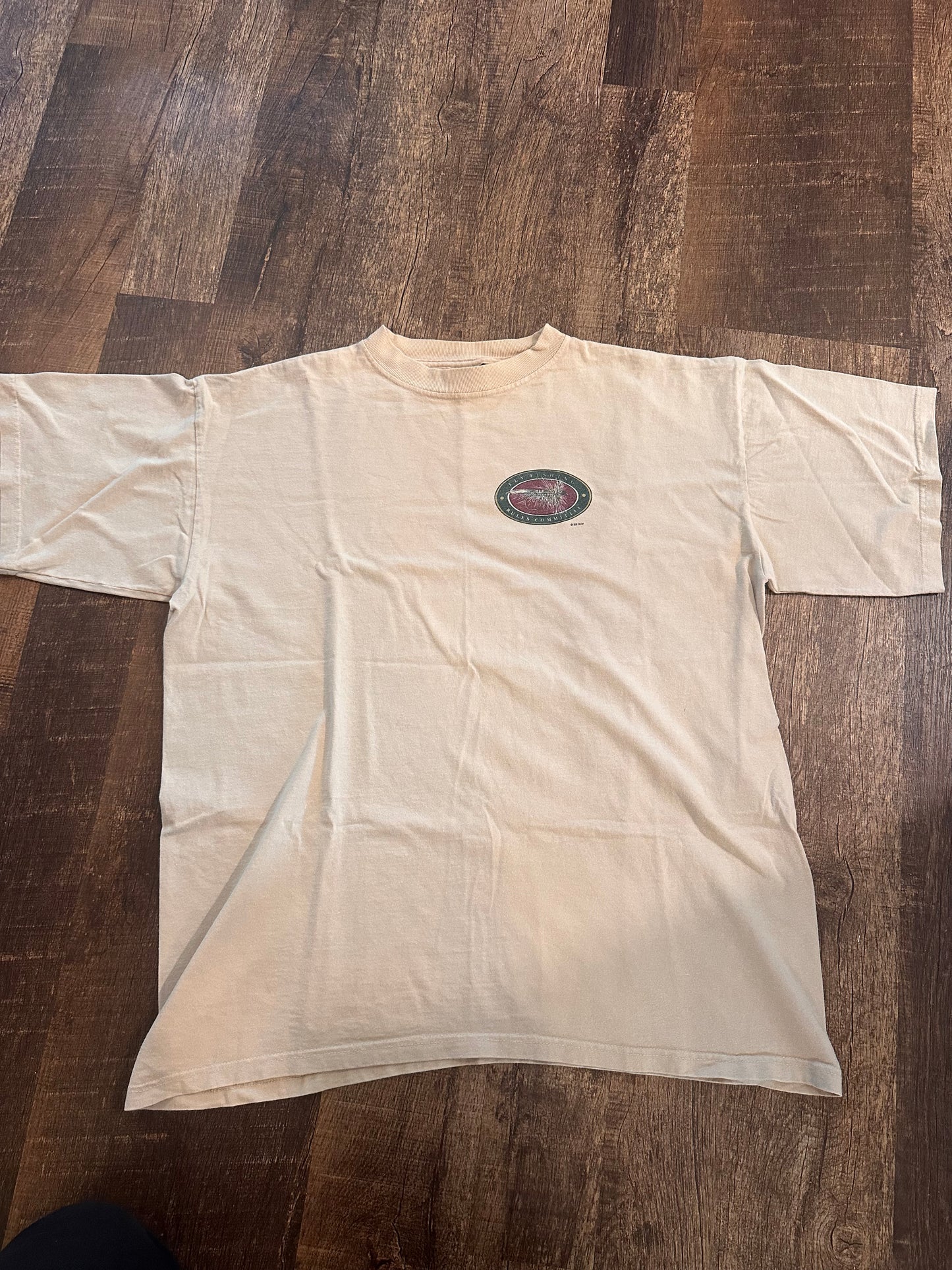 Vintage San Segal Tshirt (L) The Rules of Fly Fishing