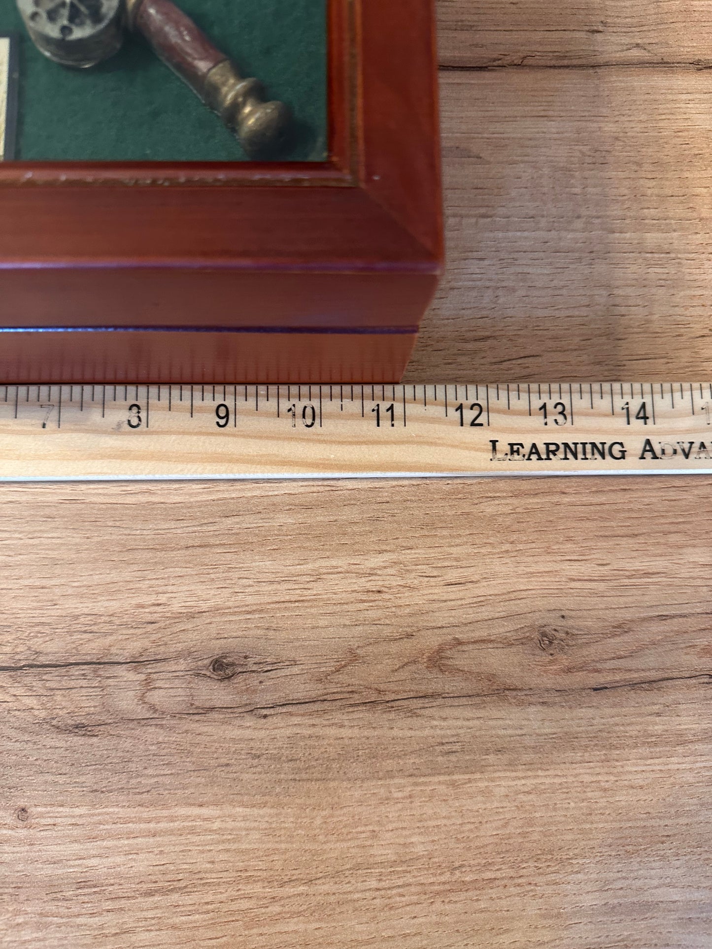 Vintage Fly Fishing Shadow Storage Box